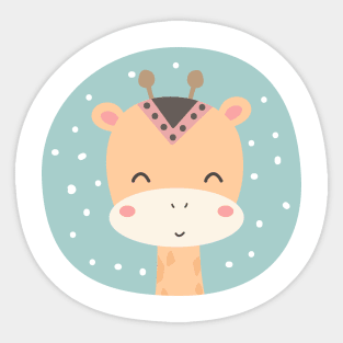 giraffe Sticker